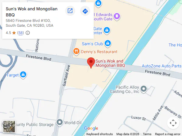 Location, 5840 Firestone Blvd #100, South Gate, CA 90280, United States